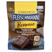 Mist P/Bolo Brownie Fleischmann 400gr