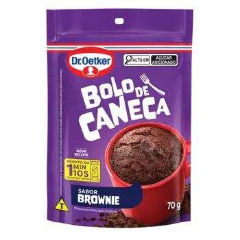 Mist P/Bolo Caneca Brownie Dr Oetker 70gr