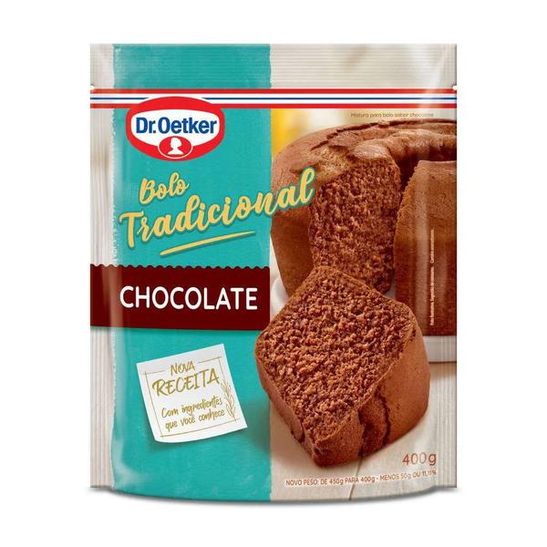Mist P/Bolo Chocolate Oetker 400gr