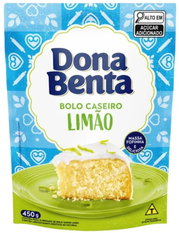 Mist p Bolo limao Dona Benta 450gr