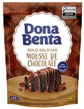 Mist p Bolo musse de Choco Dona Benta 450gr
