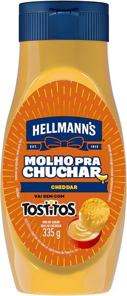Molho Chuchar Cheddar Hellmann's 335gr