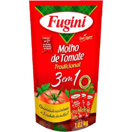 Molho Tomate Trad Sache Fugini 1,02kg