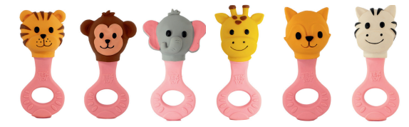 Mordedor De Haste Feminino C/1 Textoy