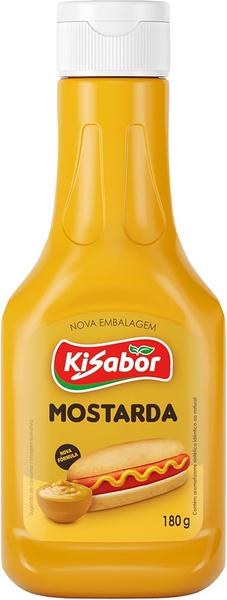 Mostarda Squeeze Kisabor 180gr