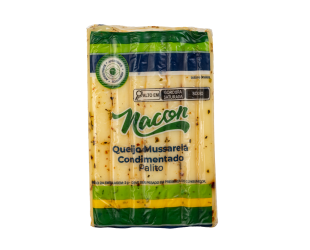 Mussarela Espeto Condimentado Nacon Kg