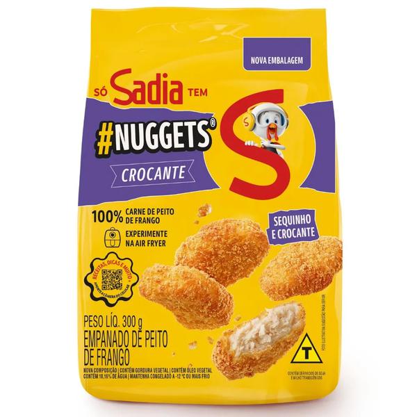 Nuggets Frango Crocante Sadia 300gr