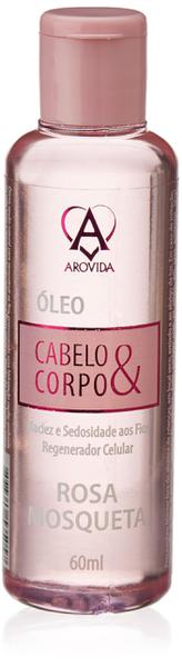 Oleo Cabelo & Corpo Rosa Mosqueta Arovida 60ml