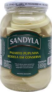 Palmito Pupunha Rodela Sandyla 300gr