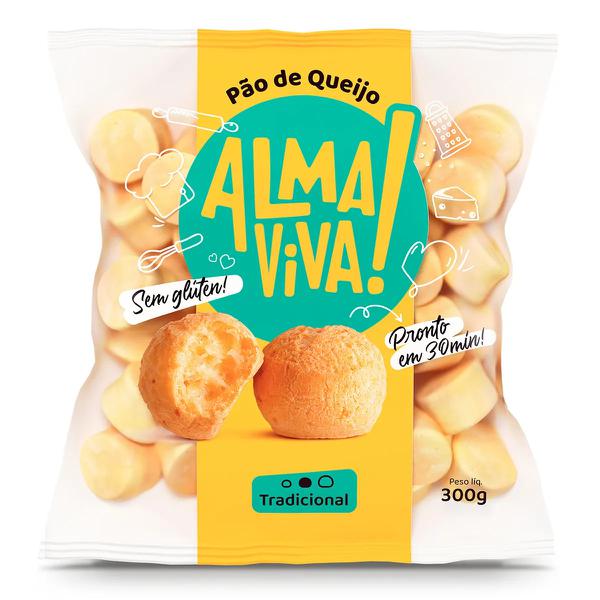 Pao Queijo Tradic Cong Alma Viva 300gr