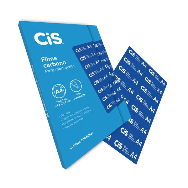 Papel Carbono Manual Azul A4
