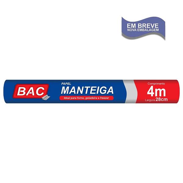 Papel Manteiga Bac 28cm x 4m