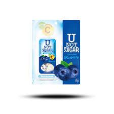 Pastilha Blueberry Zero u Not Sugar  8Gr