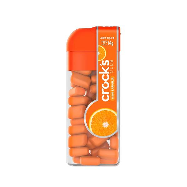 Pastilha Mini Laranja 14gr Crocks