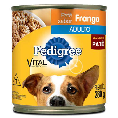 Pate P/Caes Adulto Frango Lt 290gr