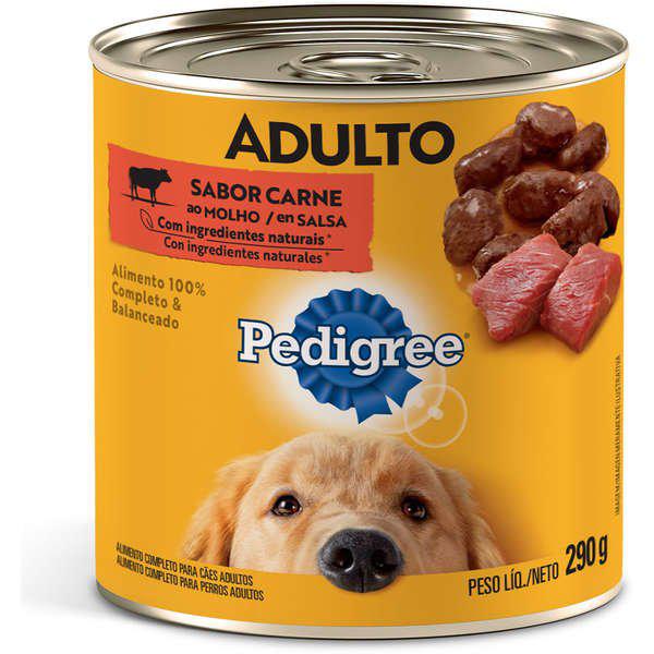 Pate P/Caes Adultos Carne Lt 290gr