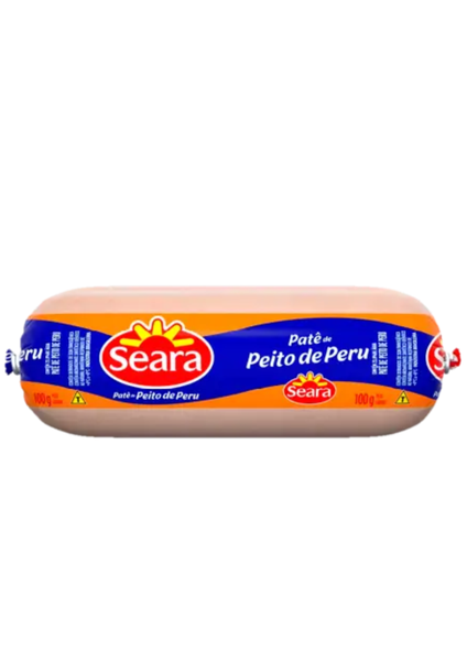 Pate Seara 100g Bisnaga Peito De Peru