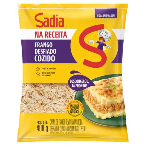 Peito De Frango Desfiado cozido Sadia 400gr