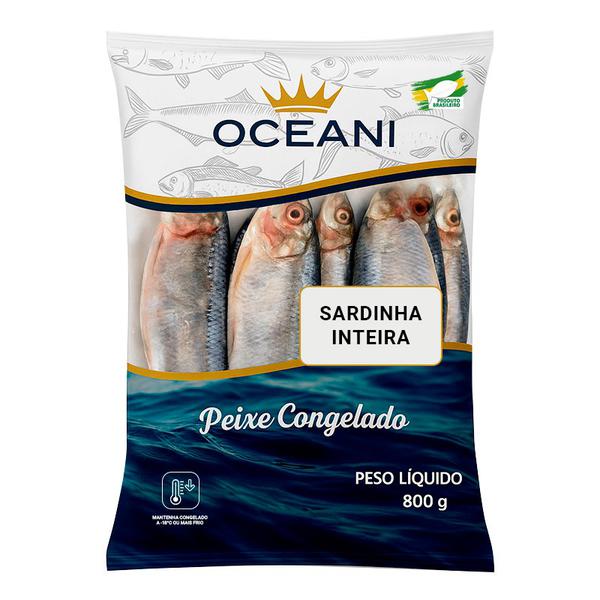 Peixe Sardinha Inteira Oceani 800gr
