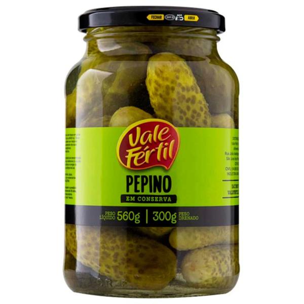 Pepino Inteiro Vale Fertil 300gr