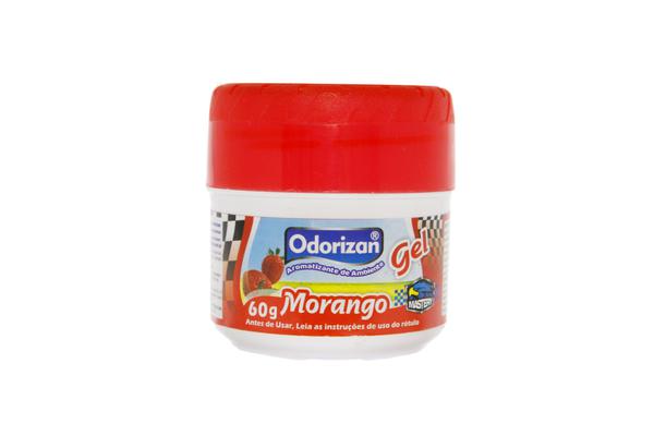 Perfume P/Carro Gel Morango Mastery 60gr