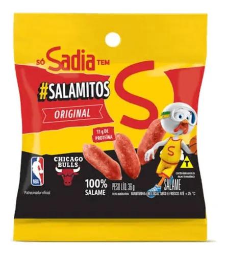 Petisco Pocket Salamitos Sadia 36gr