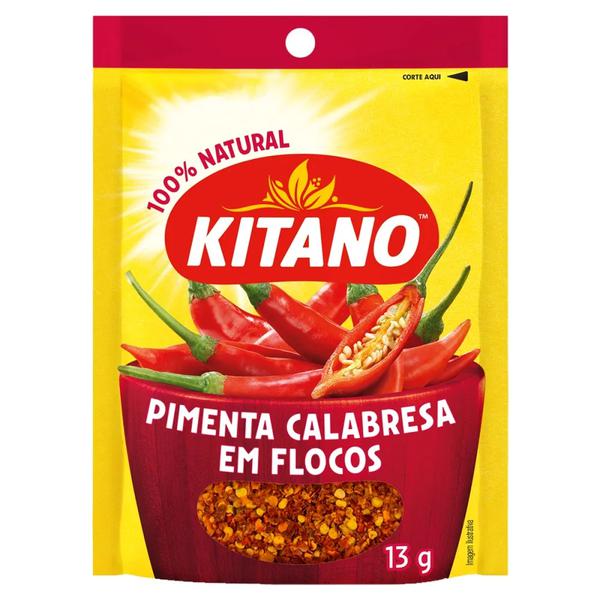 Pimenta Calabresa Flocos Kitano 13gr