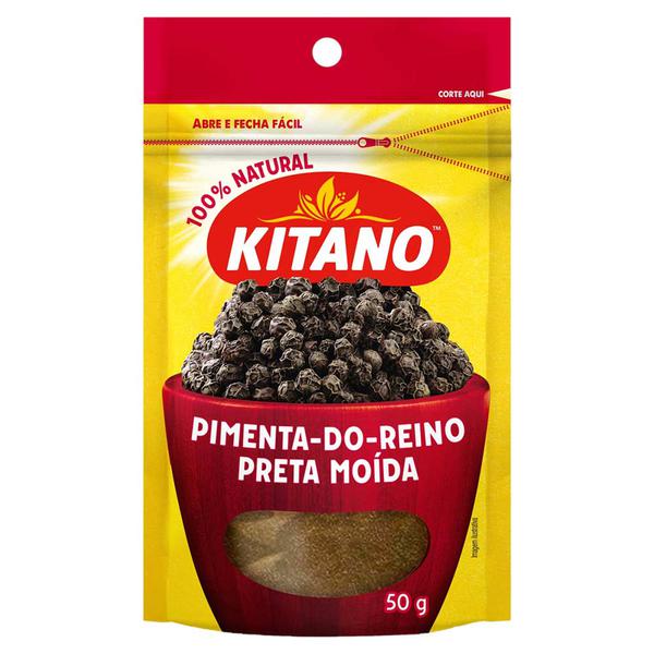 Pimenta Reino Preta Moida Kitano 50gr