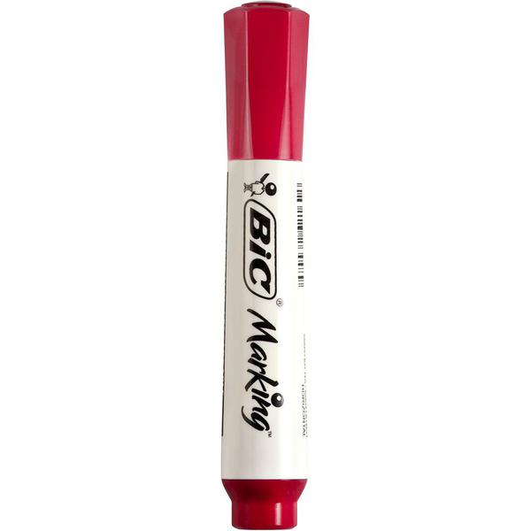 Pincel p/Quadro Branco Marking Recar verm Bic