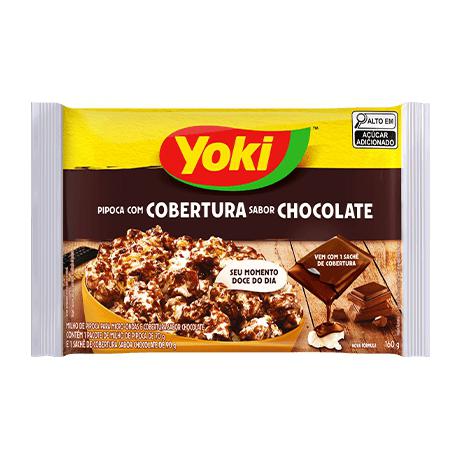 Pipoca Mic Ondas Cobert Chocolate Yoki 160gr
