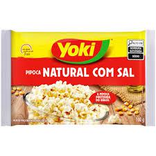 Pipoca Mic Ondas Natural Sal Yoki 100gr
