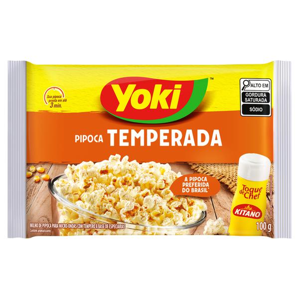 Pipoca Mic Ondas Temp Espec Yoki 100gr