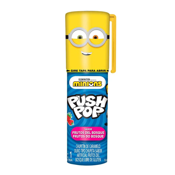 Pirulito Minions Torre Push Pop 14gr