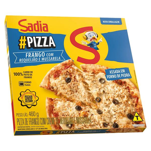 Pizza Cong Frango c/ requeijão  Sadia 460gr