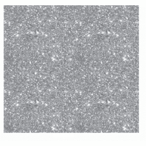 Placa Em Eva 4mm 48x40cm Prata Glitter