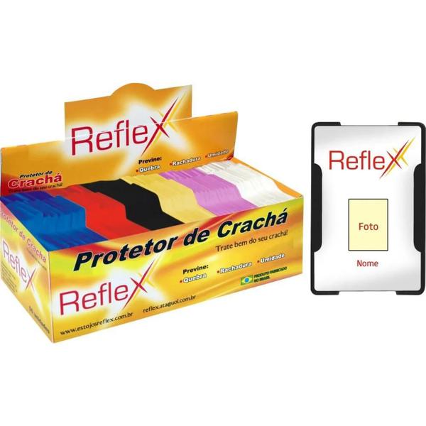 Protetor Para Cracha Plastico Cores Sort