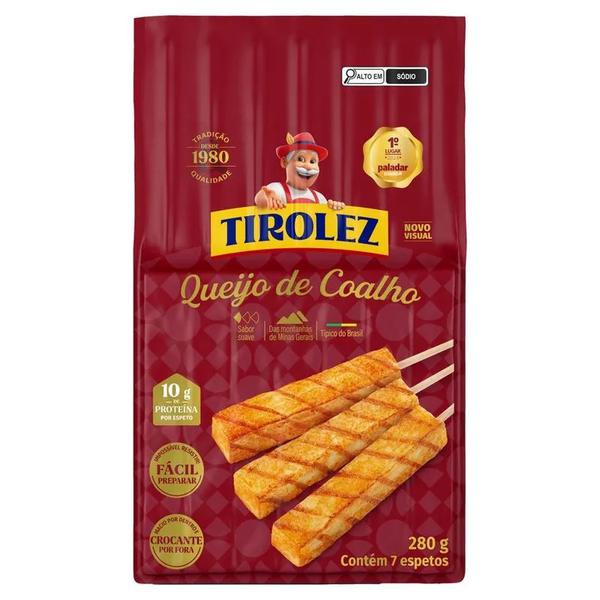 Queijo Coalho Espeto Trad Tirolez 280g