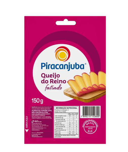 Queijo Reino Fatiadopiracanjuba 150g