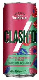 Refrig Clashs Frutas Verme 269ml Lata
