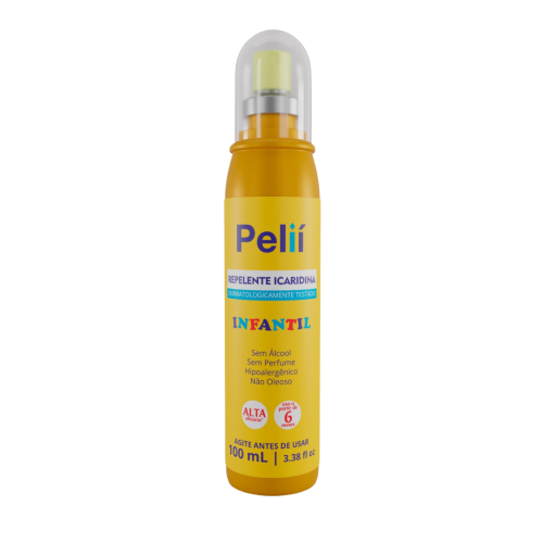 Repelente Icaridina Infantil 100ml Pelii