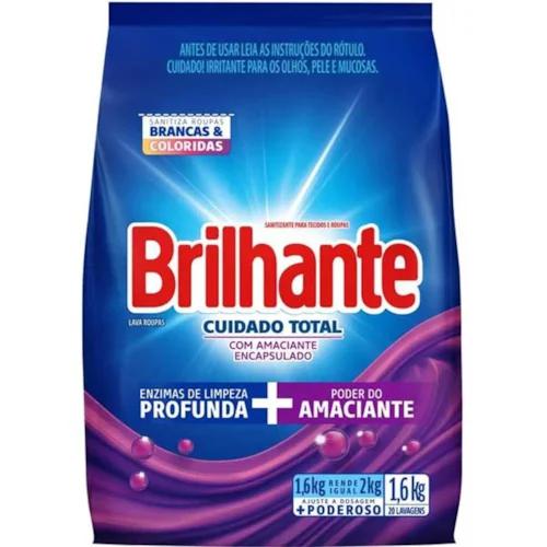 Sabao Po Cuidado Total Brilhante 1,6kg
