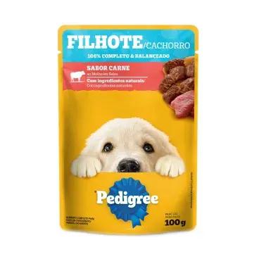 Sache P/Caes Filhote Carne/Molho 100gr