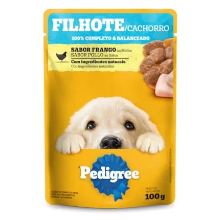 Sache P/Caes Filhote Frango/Molho 100gr