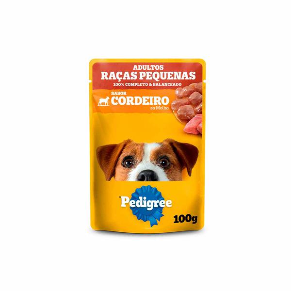 Sache P/Caes Racas Peq Cordeiro 100gr