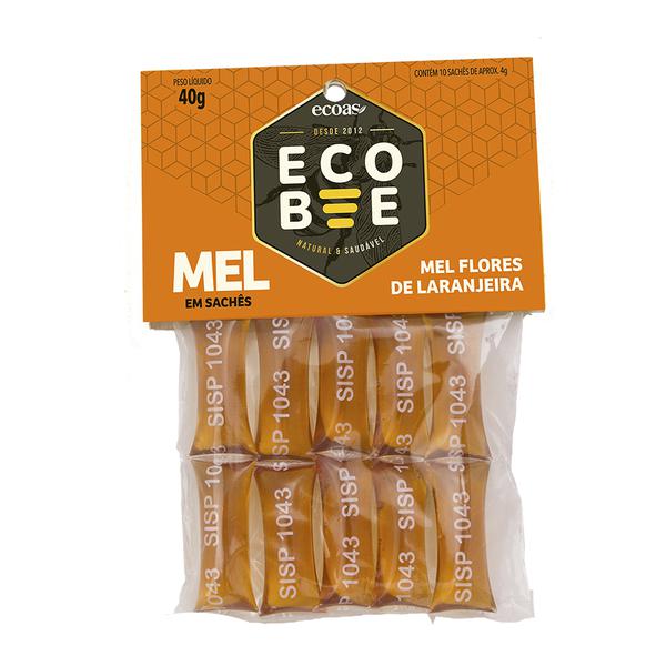 Saches de Mel Laranjeira Ecoas 40g