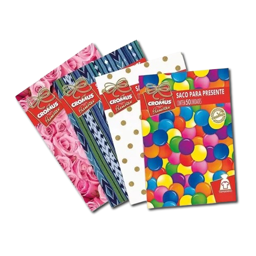 Saco Perol Juvenil Sortido 25x37 cm cromus