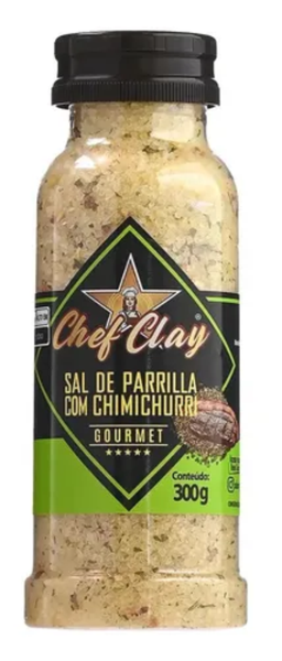 Sal De Parrillia Com Chimichurri 300gr Chef Clay