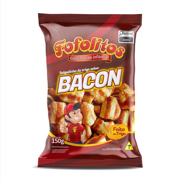 Salgadinho Bacon fofolitos 150gr