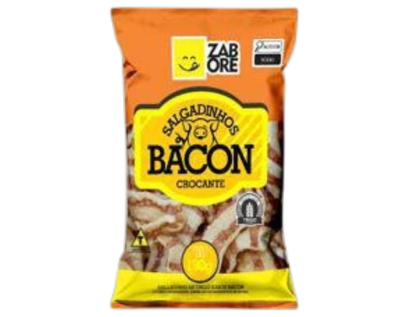 Salgadinho Bacon zabore 190gr