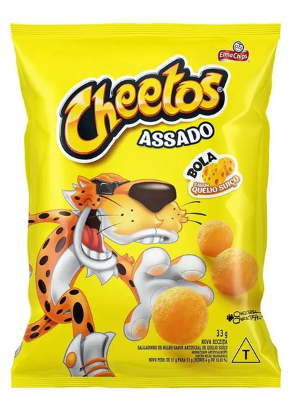 Salgadinho Bola Q Suico Cheetos 34gr